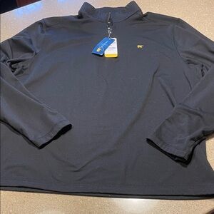 Men's Black Zip-Up Sweater